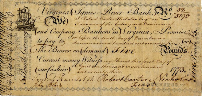 Paper Currency – Not a Modern Idea