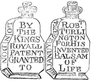 Turlington’s Balsam of Life: Colonial American Snake Oil?