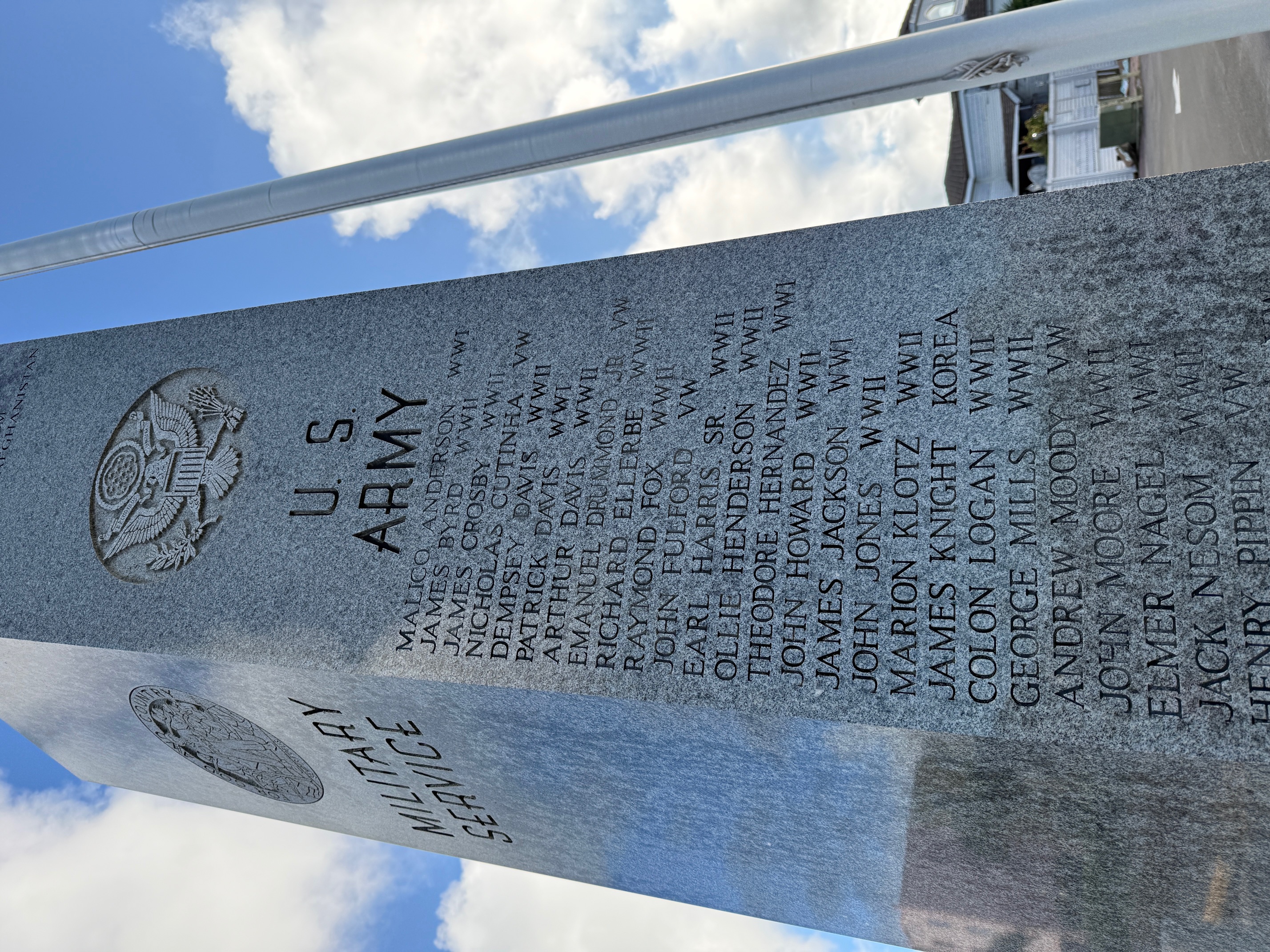 Nassau WWII Memorial at Fernandina Beach, FL.