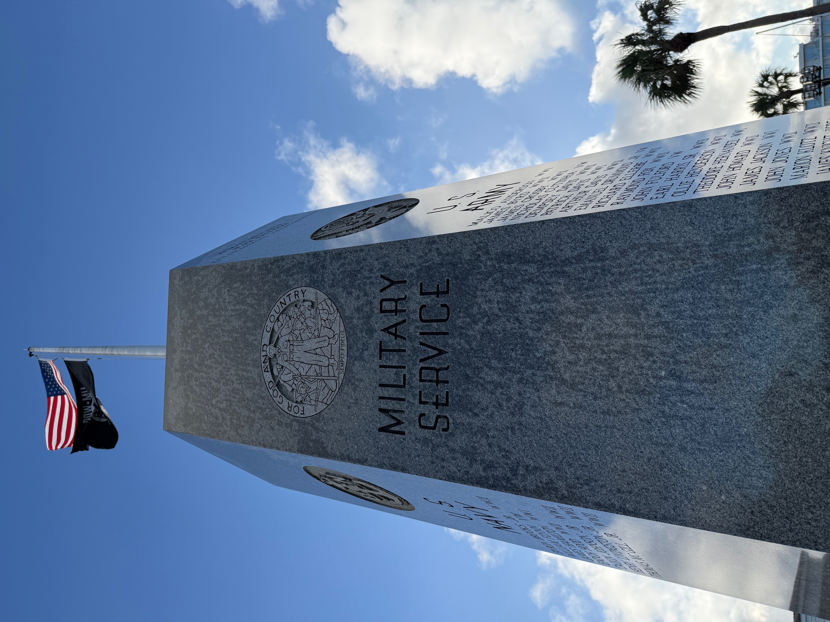 The Nassau County War Memorial, located at Fernandina Beach, on Amelia Island, FL includes John’s name to commemorate his actions and sacrifice